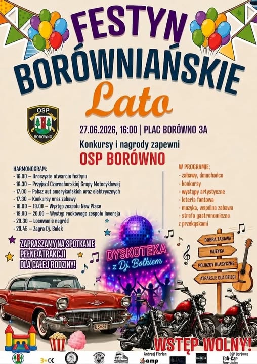 Festyn "Borówniańskie Lata"
