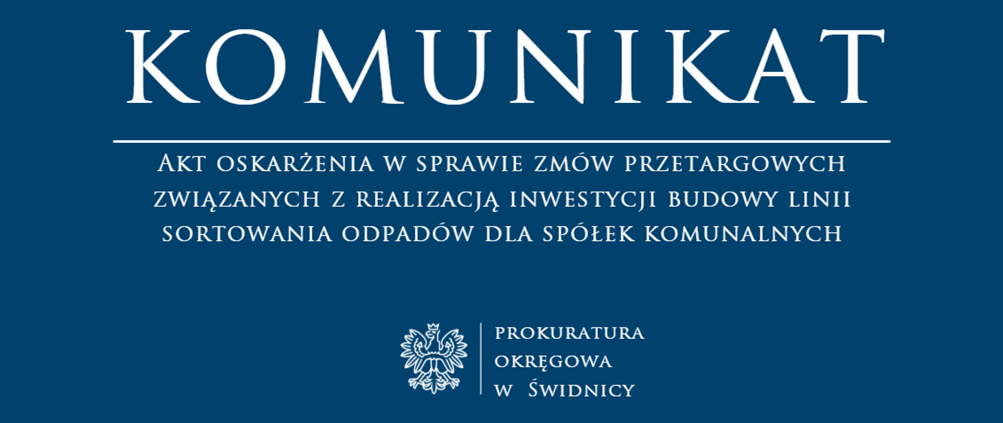 Wałbrzyski wątek w sprawie zmów przetargowych