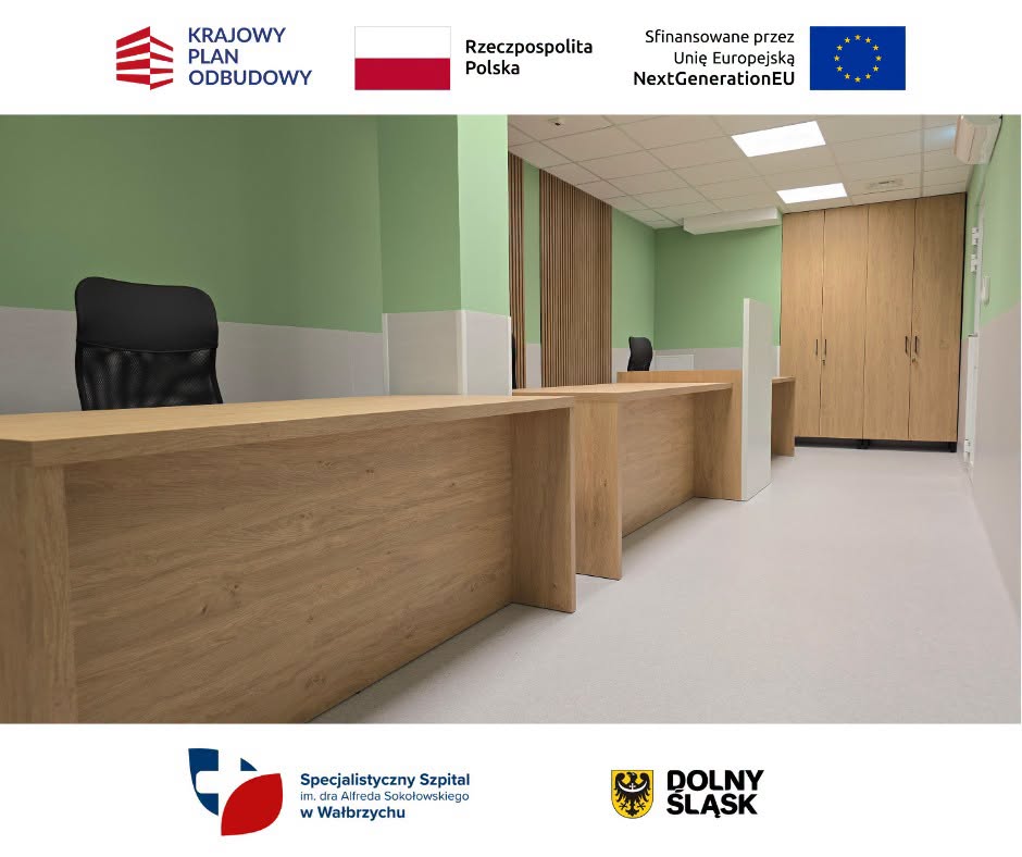 Szpital z nową przestrzenią
