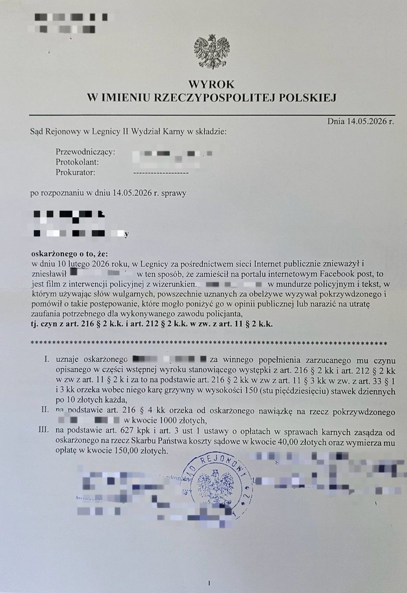 Nie jeseśmy anonimowi w sieci. Wyrok za komentarz na Facebooku - 2500 zł