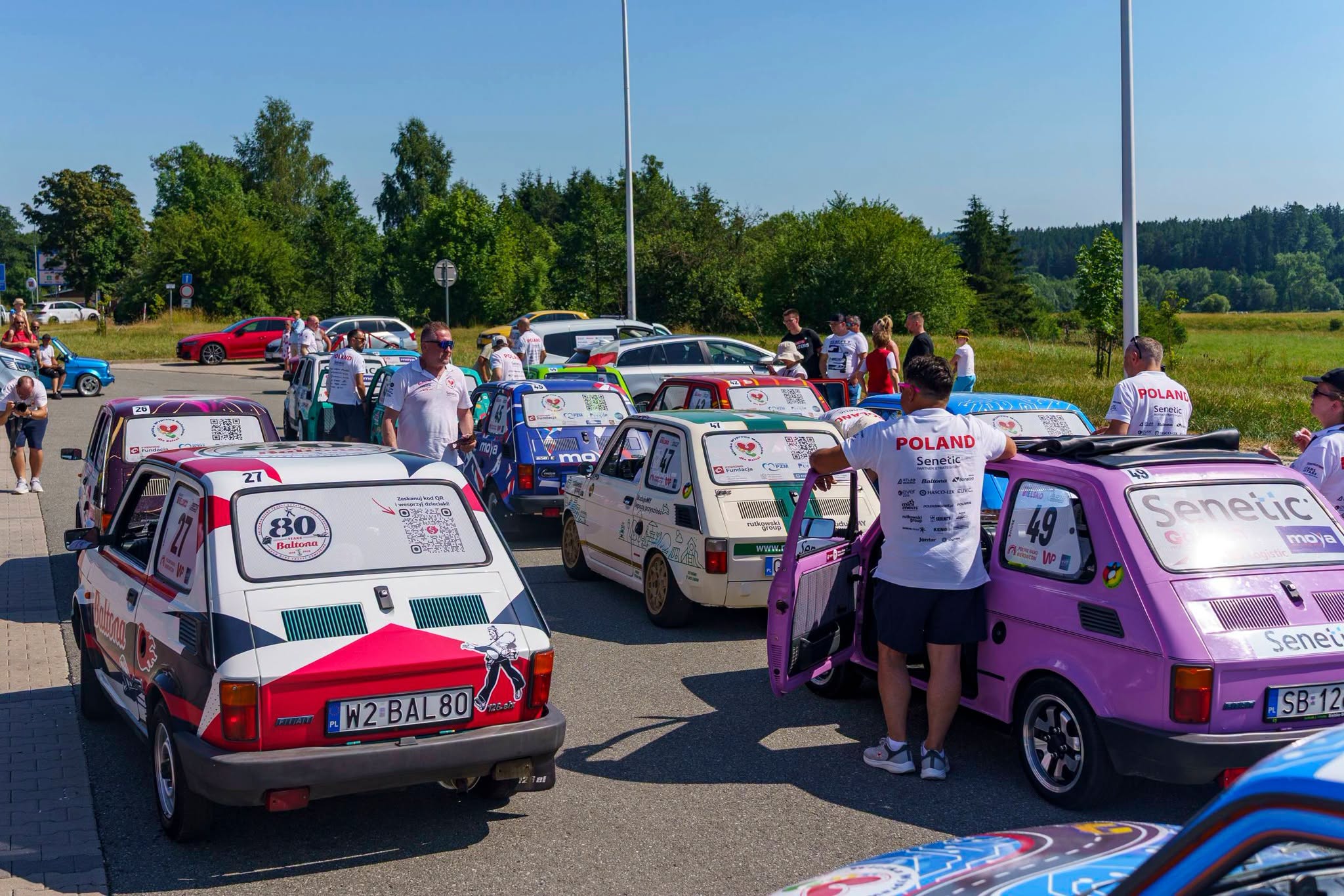 Wielka wyprawa w szlachetnym celu. Ponad 70 "Maluchów" przekroczyło granicę