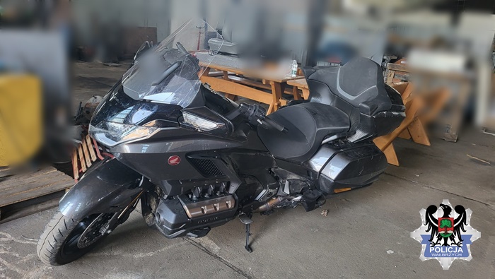 Jeleniogórzanin ukradł motocykl wart 136 tysięcy