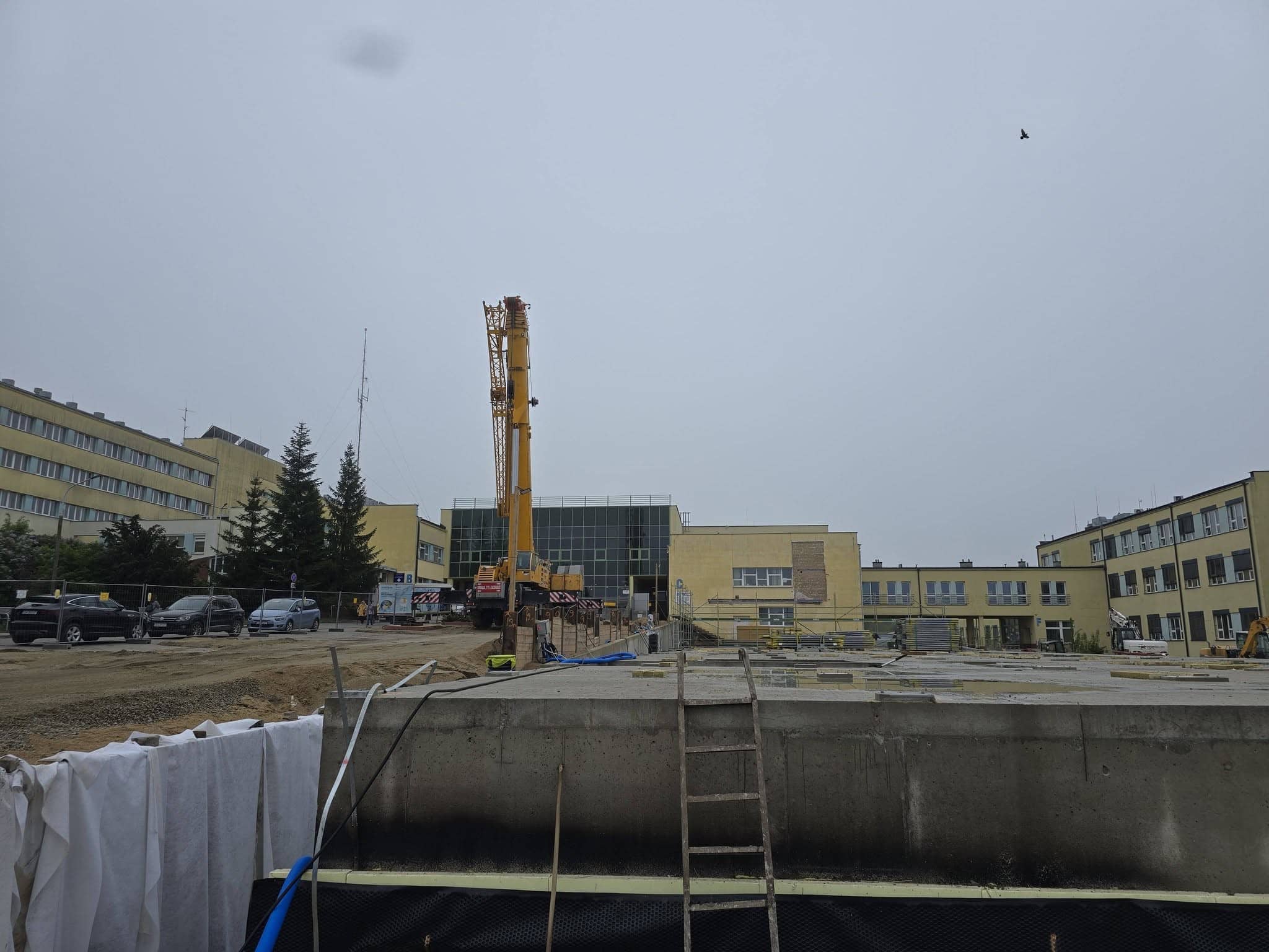Wielkie gabaryty jadą do szpitala