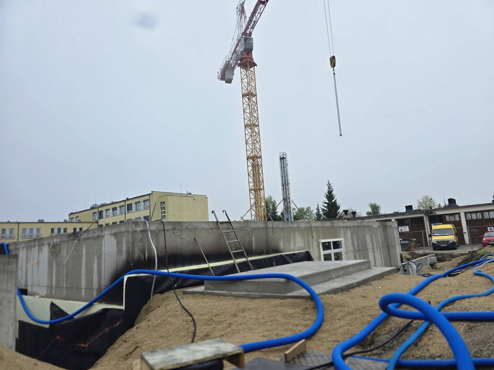 Wielkie gabaryty jadą do szpitala