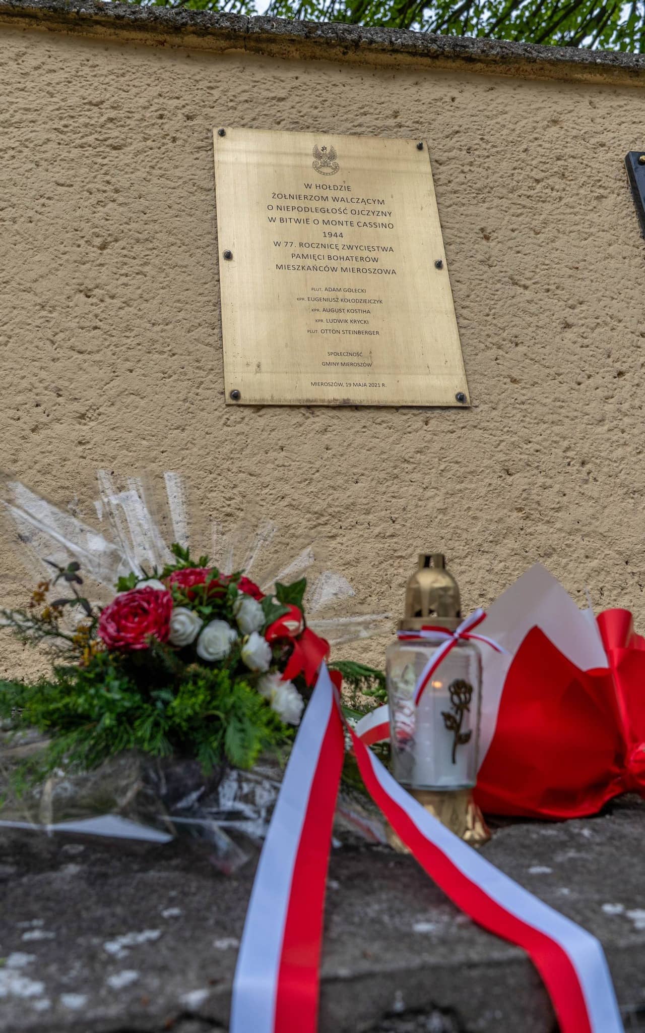 Mieroszów pamięta o rocznicy Bitwy pod Monte Casino