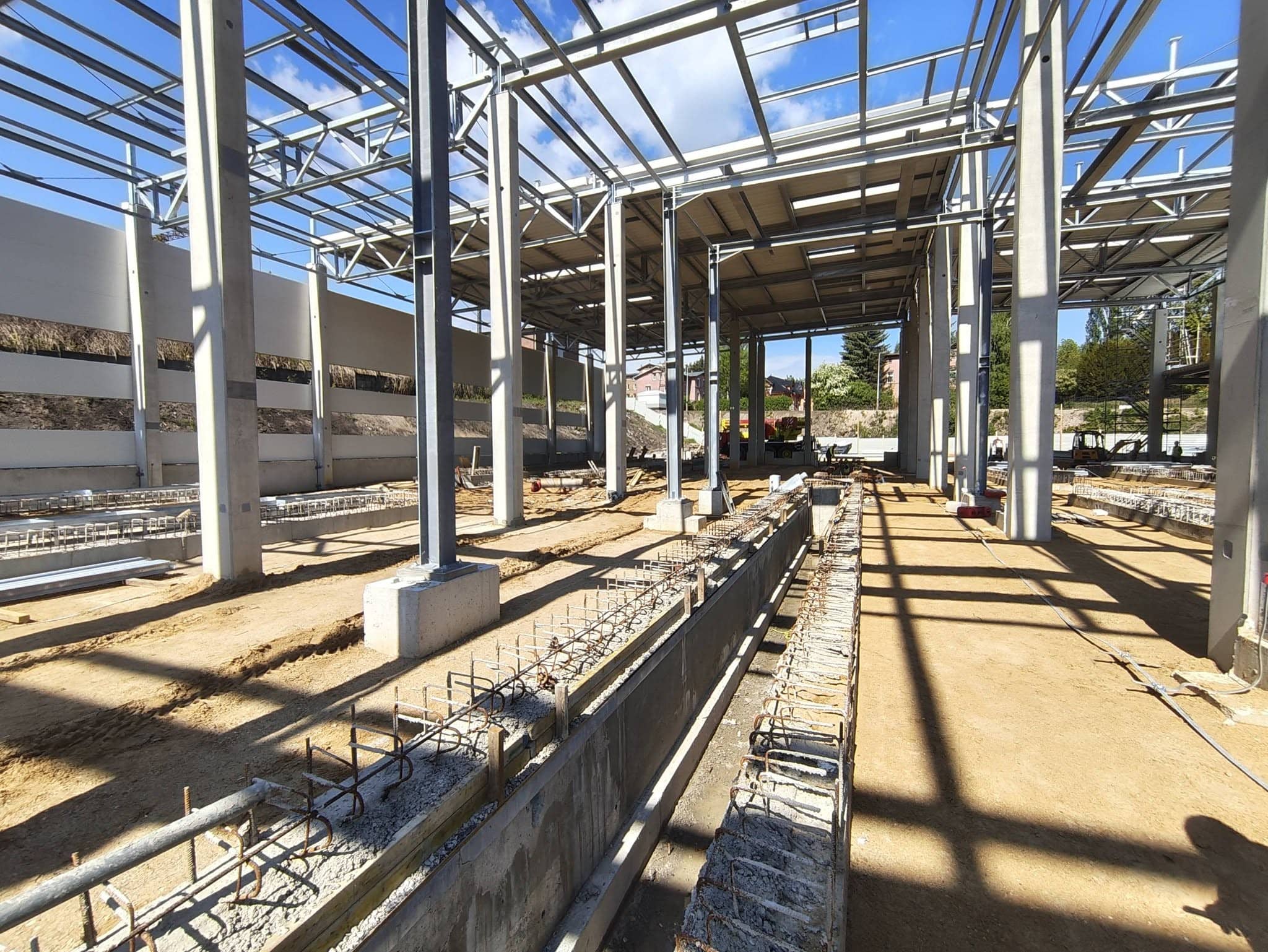 Rośnie nowa zajezdnia