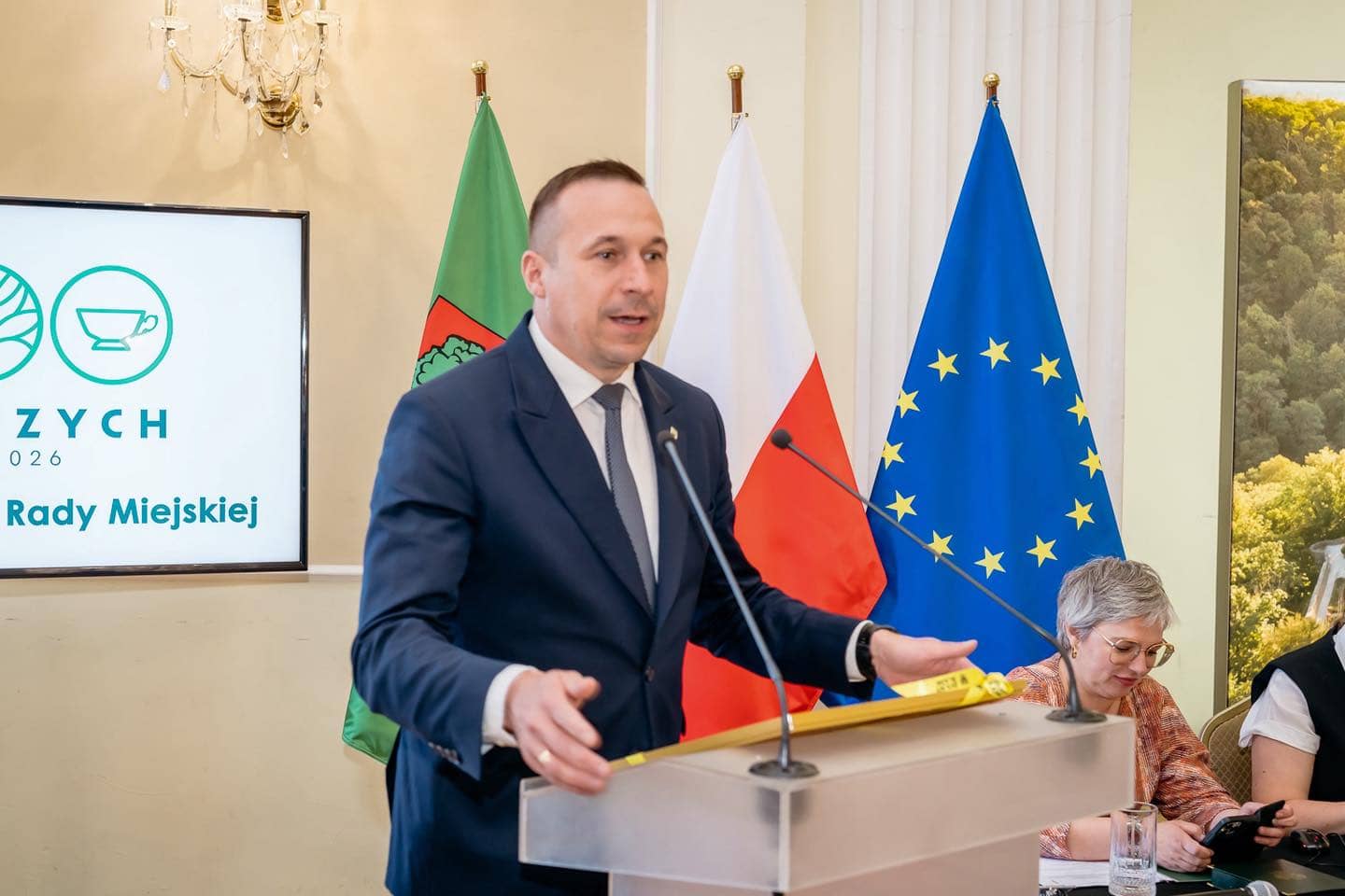 Po uroczystej sesji