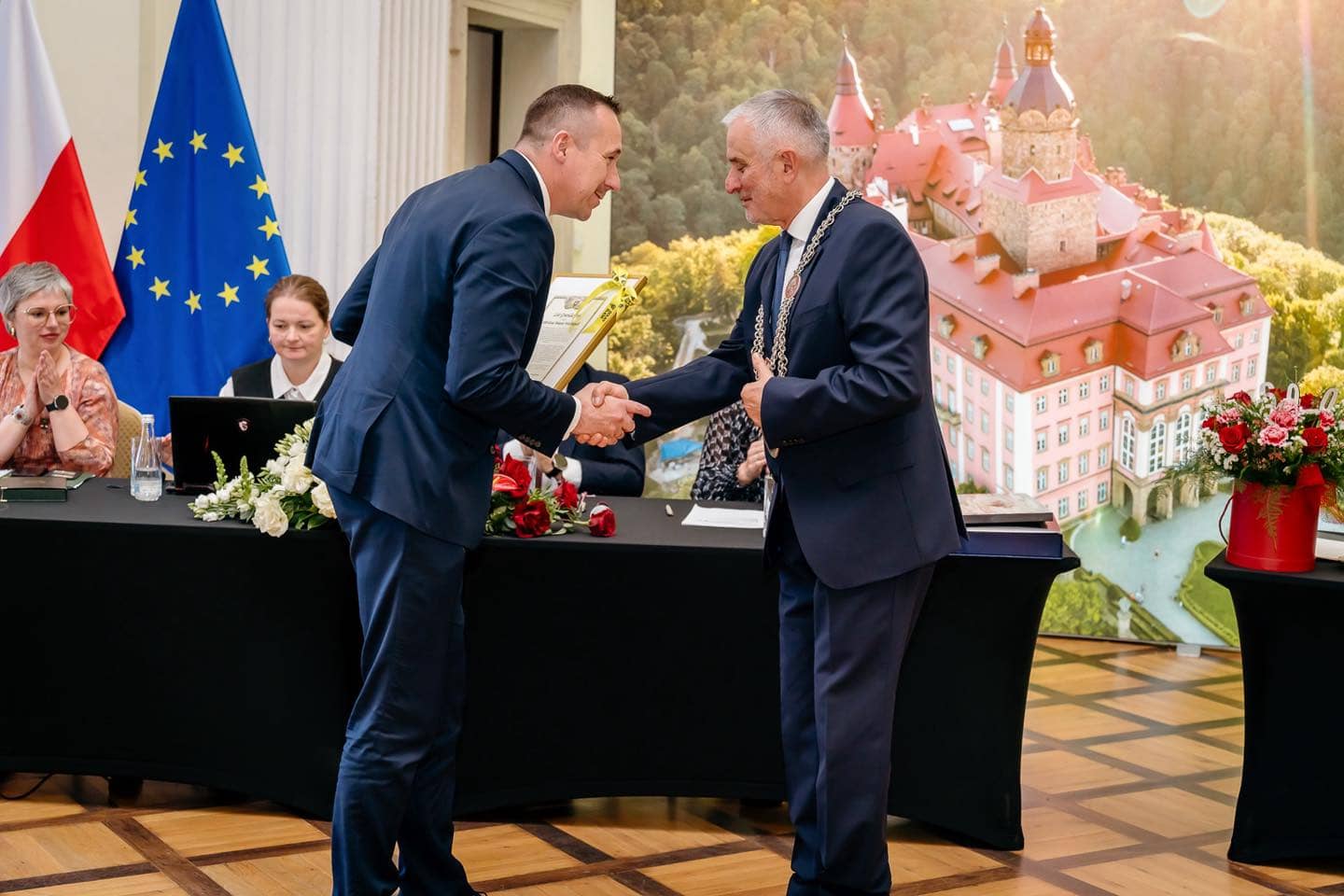 Po uroczystej sesji