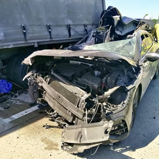 Zablokowana autostrada