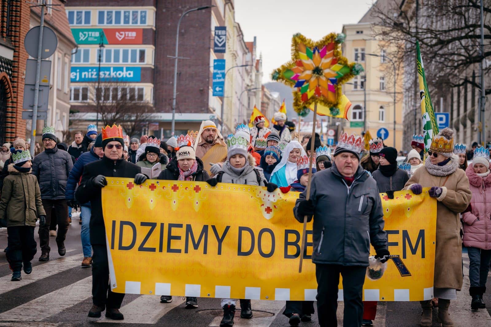 Orszak przeszedł przez Wałbrzych