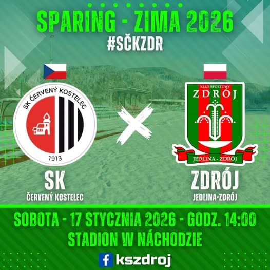 Zdrój przed pierwszym sparingiem