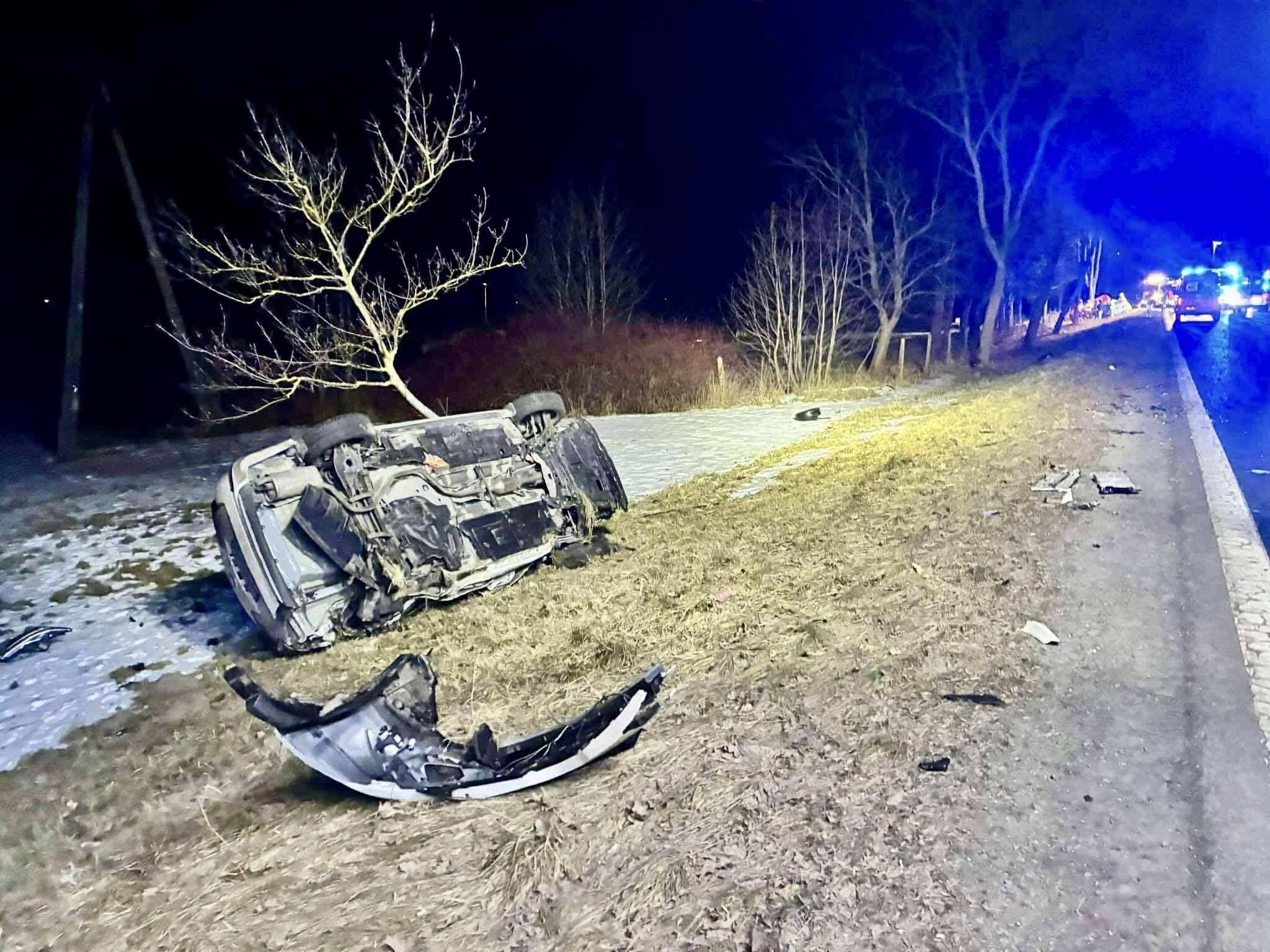 Śmiertelny wypadek na DK5