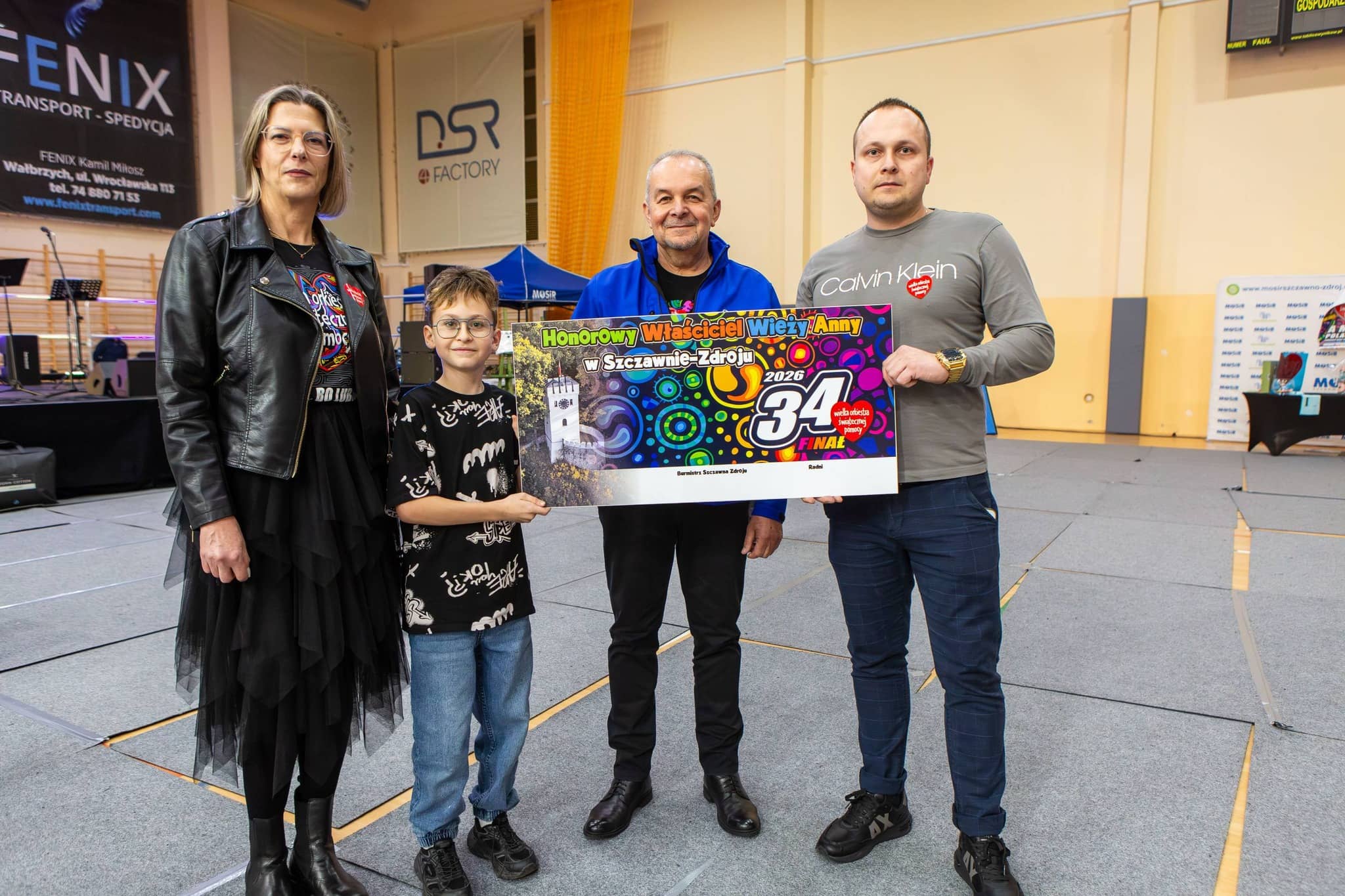 Radosny finał WOŚP w Szczawnie