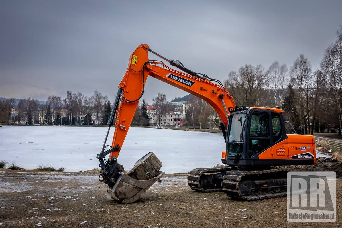 Trwa modernizacja zalewu