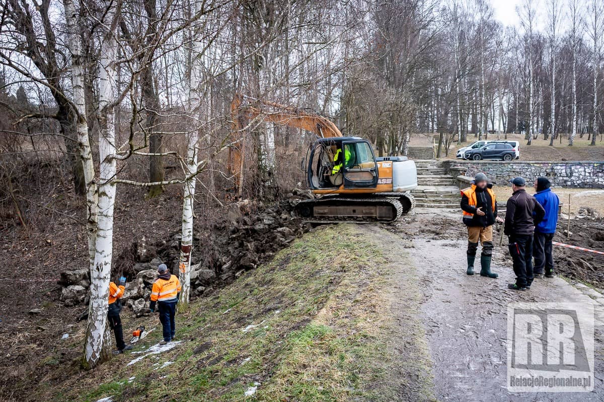 Trwa modernizacja zalewu