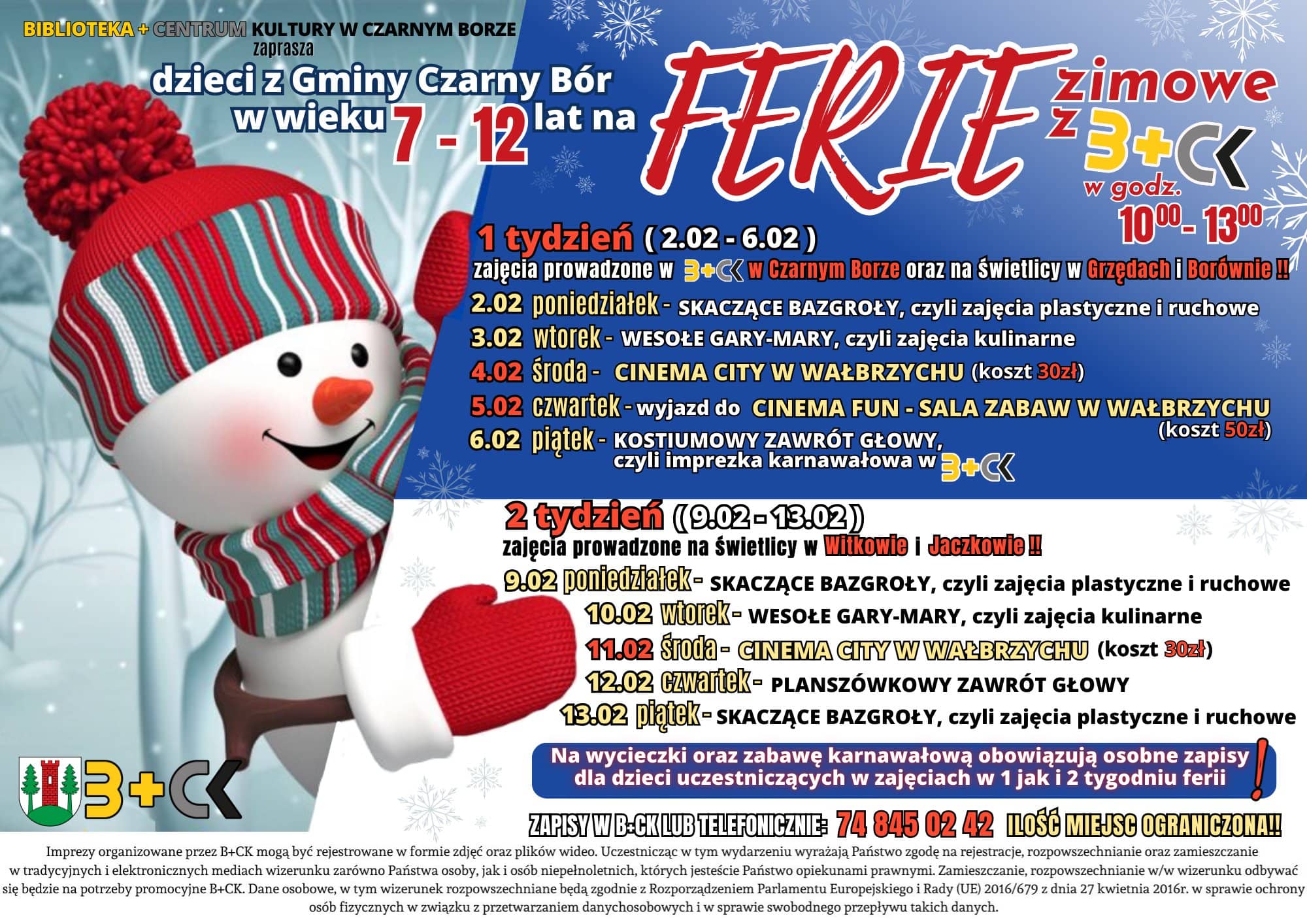 Ferie w powiecie