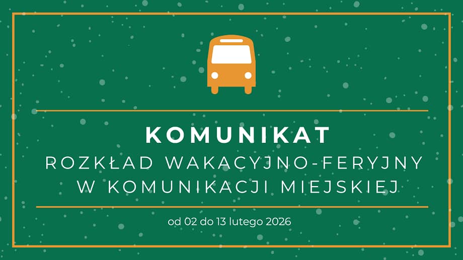 Feriowy rozkład jazdy