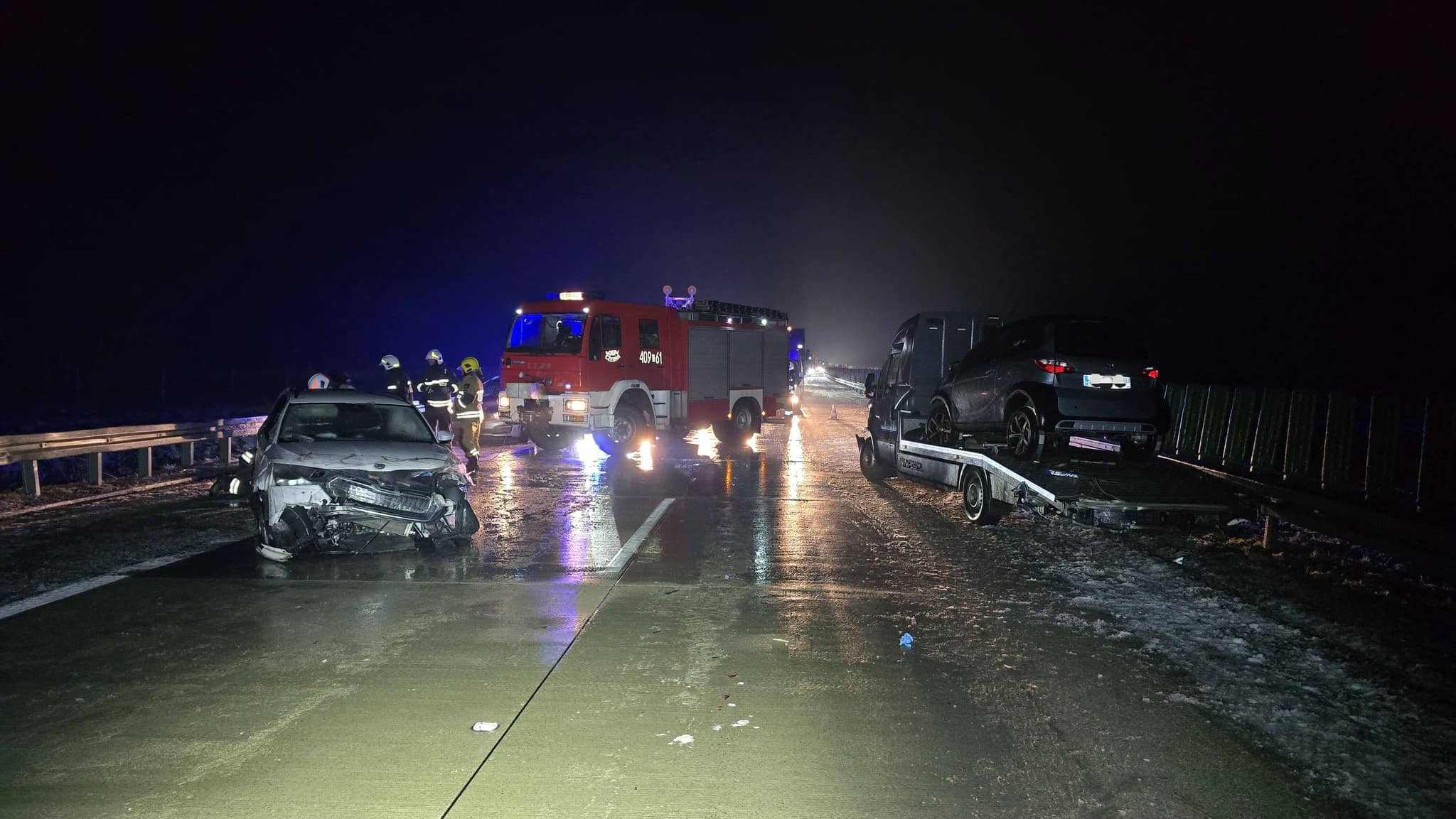 Seria wypadków na dolnośląskich drogach