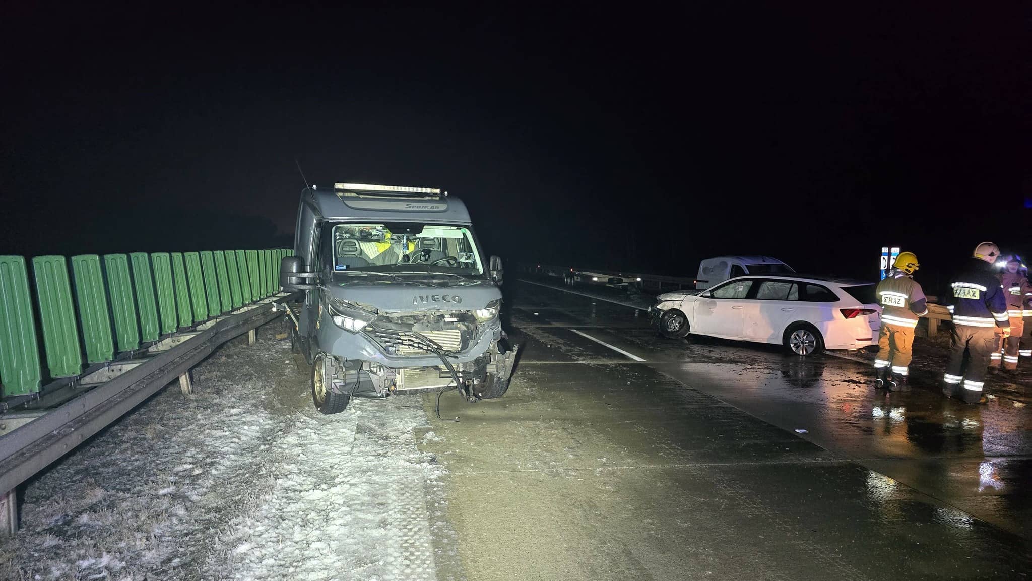 Seria wypadków na dolnośląskich drogach