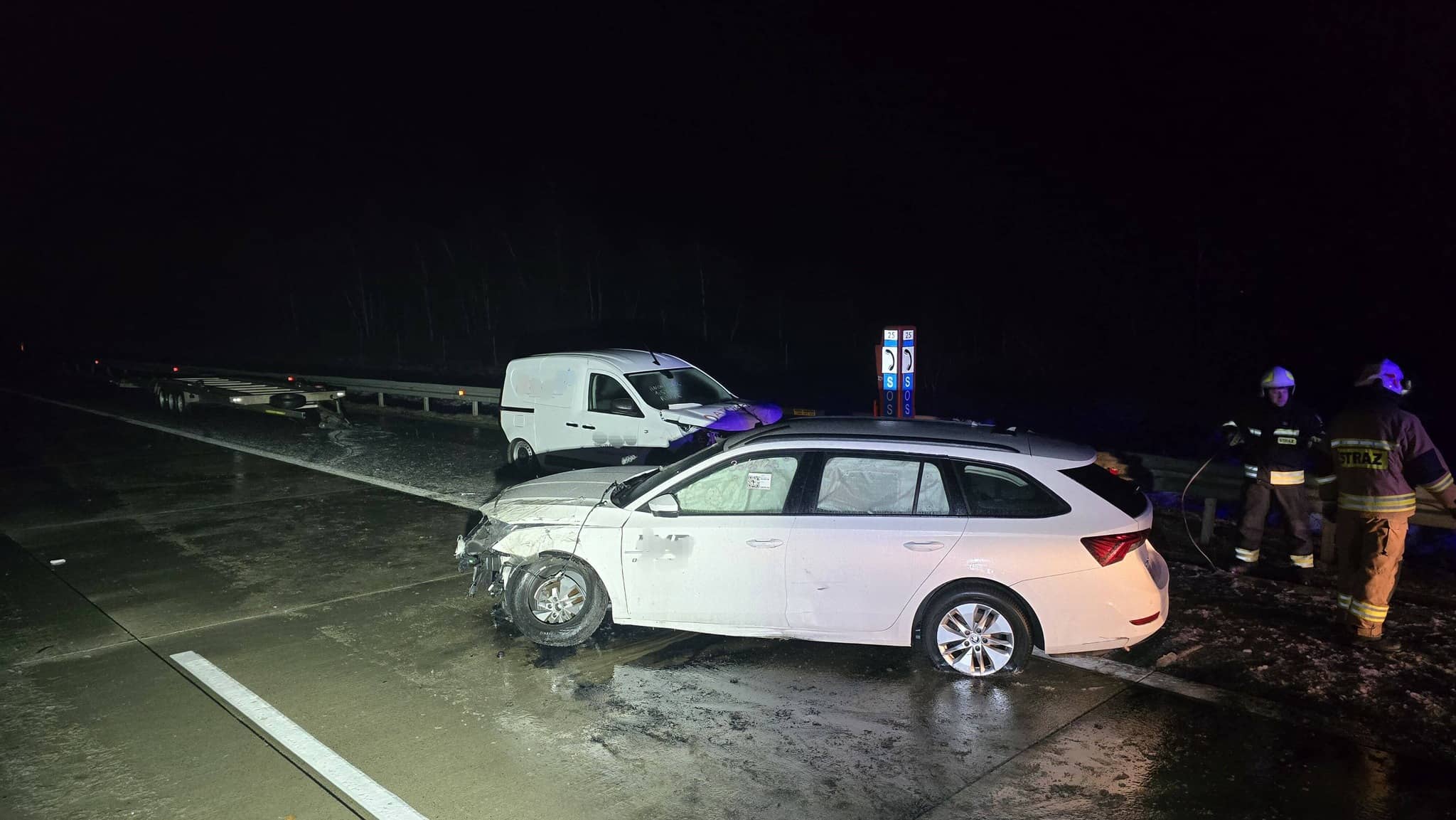 Seria wypadków na dolnośląskich drogach