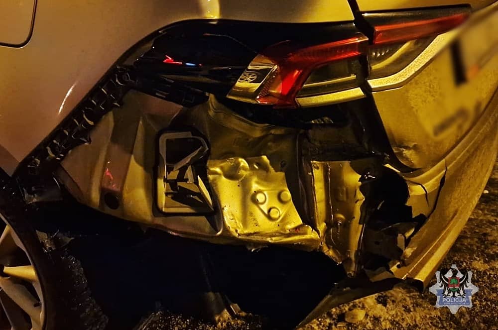 Rozbił samochód z wypożyczalni