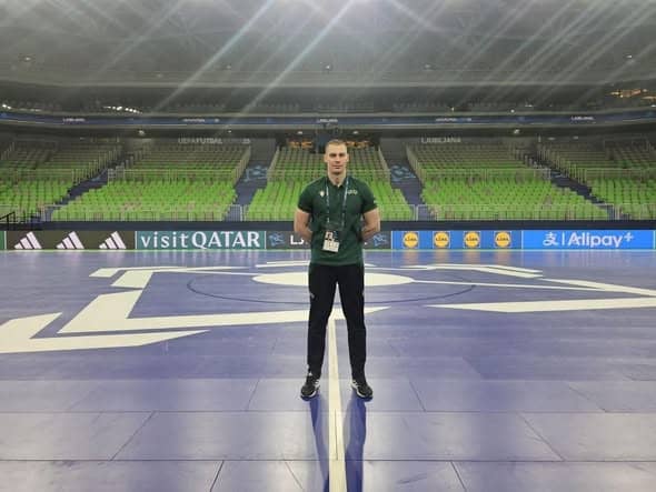 Damian Grabowski poprowadzi mecz o brąz