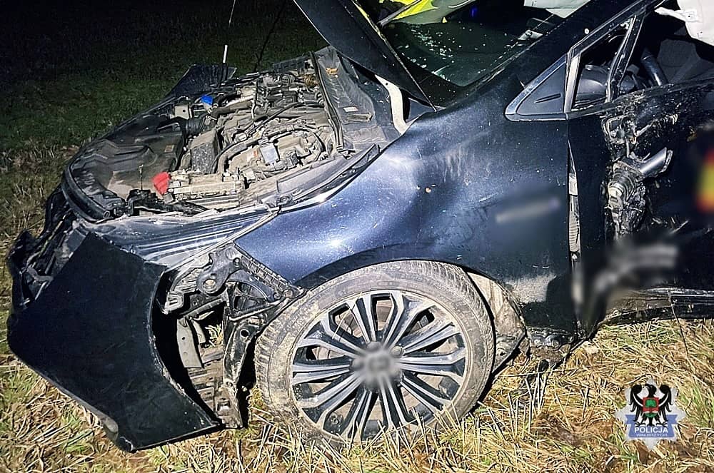 Wypadek i trzy osoby w szpitalu