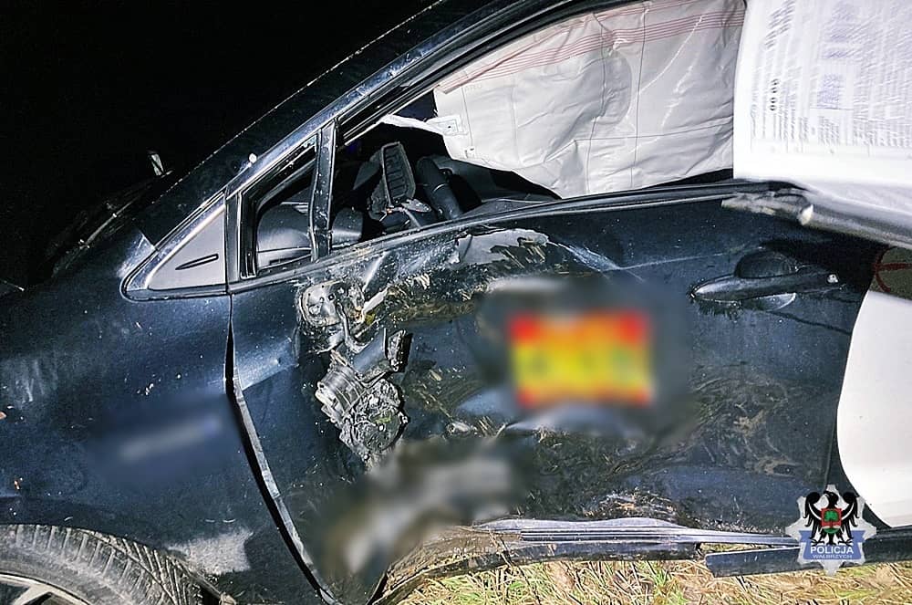 Wypadek i trzy osoby w szpitalu