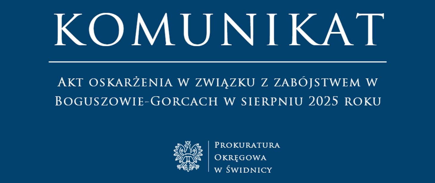 45–latka z Boguszowa oskarżona o zabójstwo