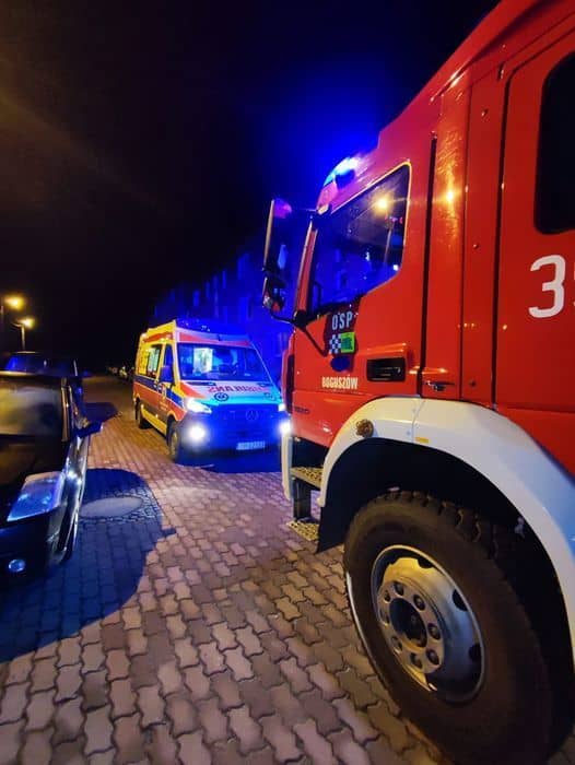 Odnieśli poparzenia I stopnia