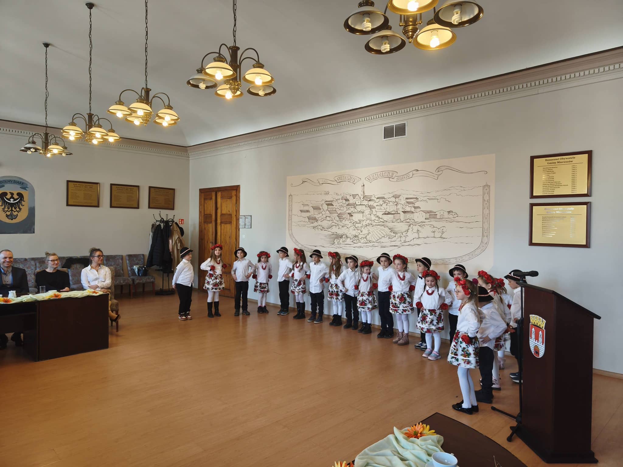 Sołtysi z 9 sołectw z podziękowaniami