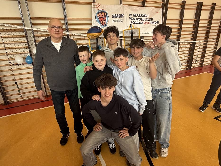 Spotkanie z historią koszykówki w PSP 37