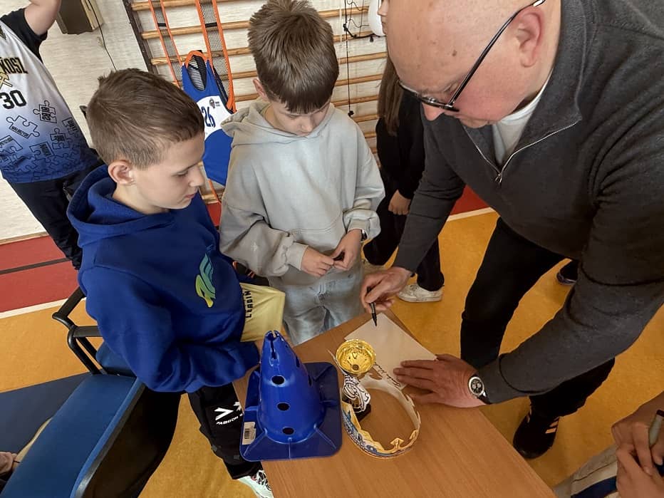 Spotkanie z historią koszykówki w PSP 37