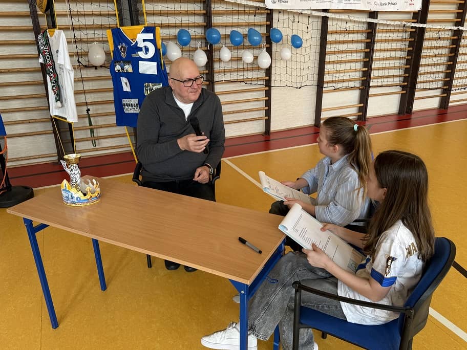 Spotkanie z historią koszykówki w PSP 37