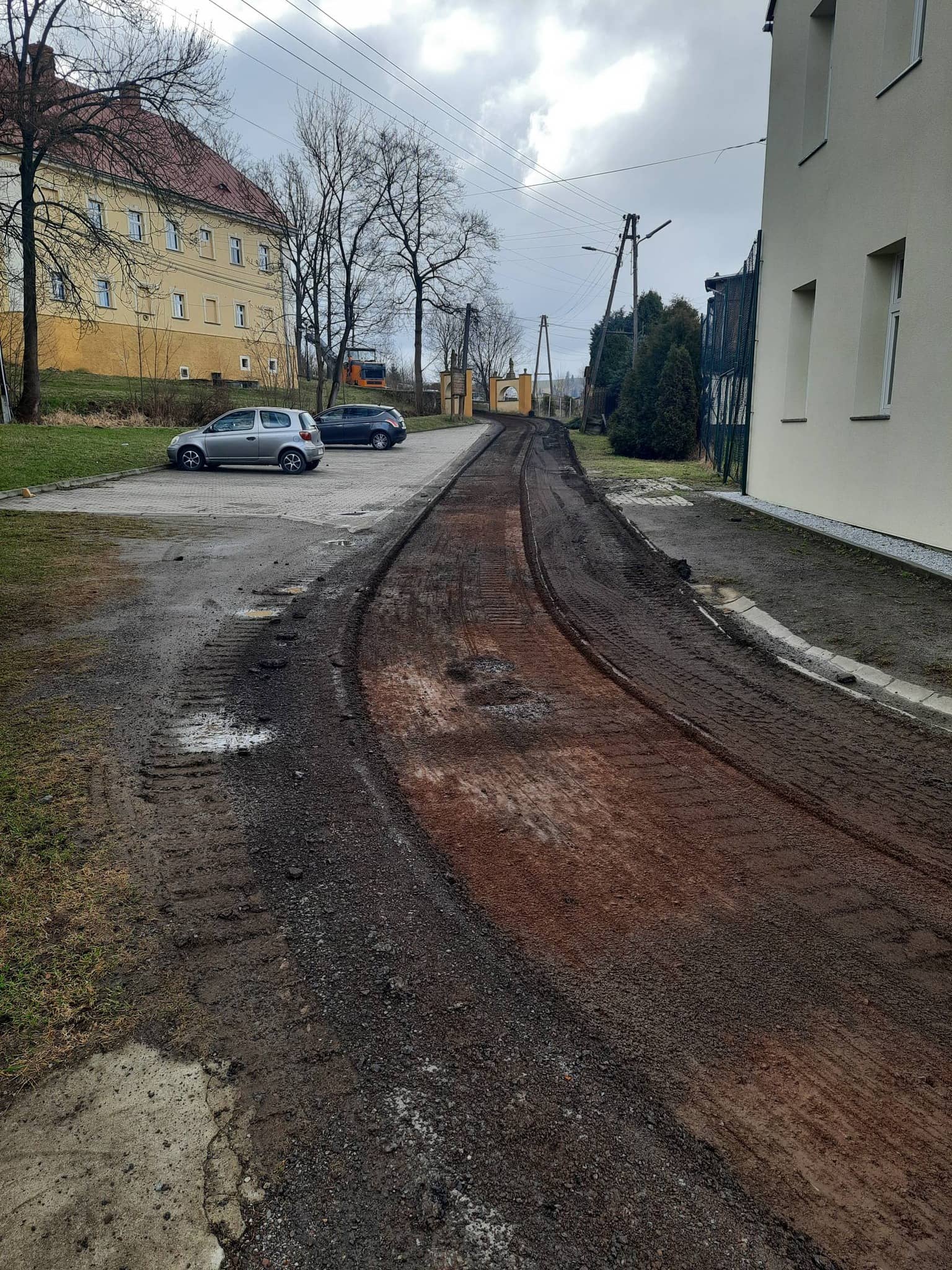 Rozpoczęcie remontu drogi