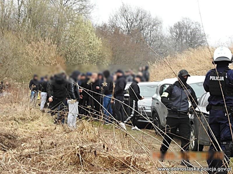 Policjanci udaremnili ustawkę kibiców