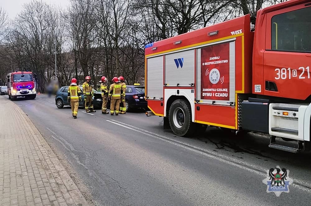 Zasnął za kierownicą