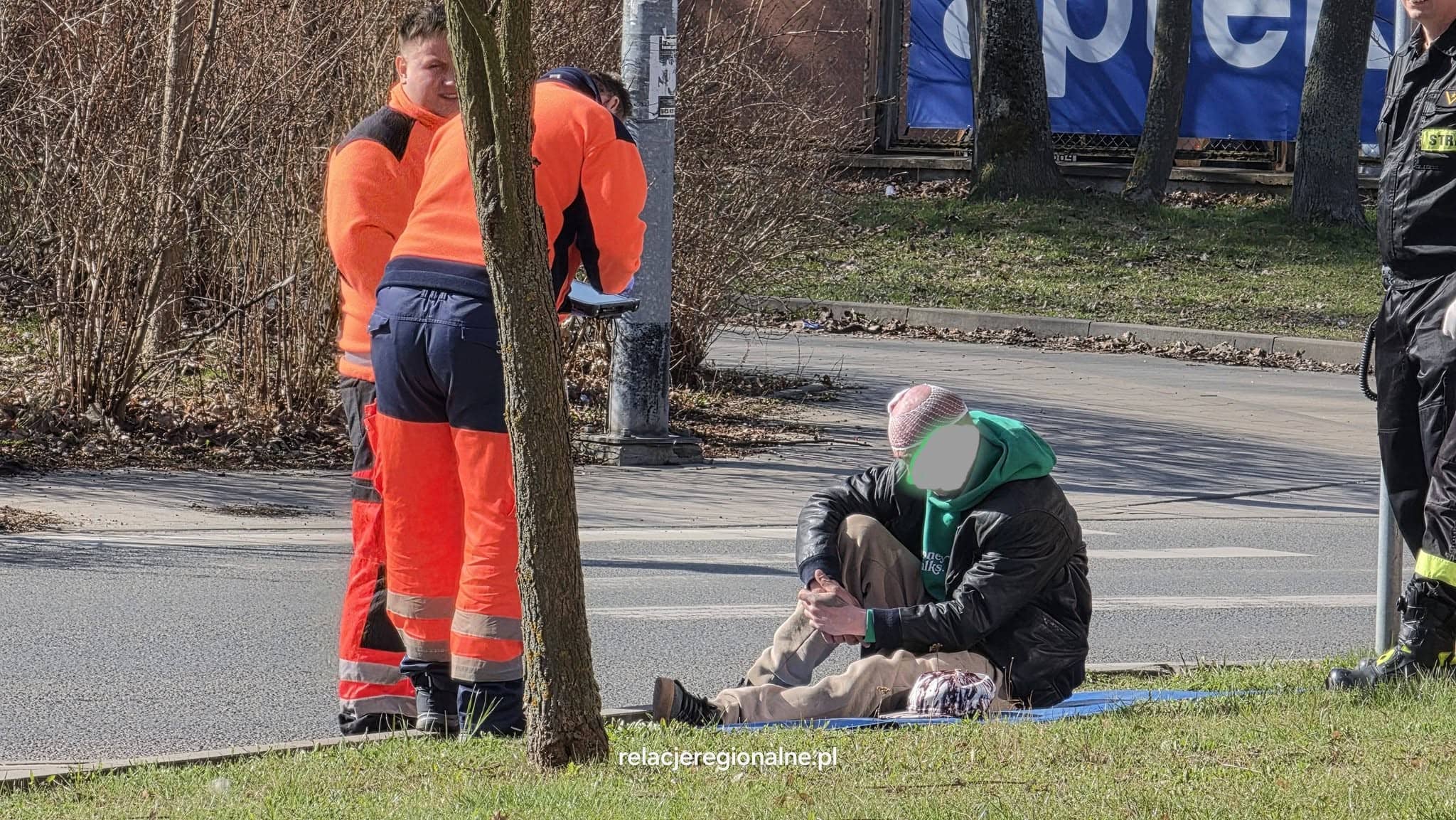Nietrzeźwy poszkodowany po nieudanej ucieczce