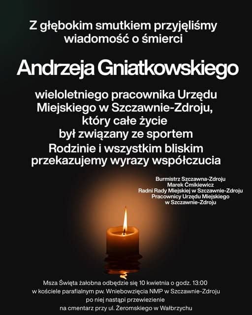 Zmarł Andrzej Gniatkowski
