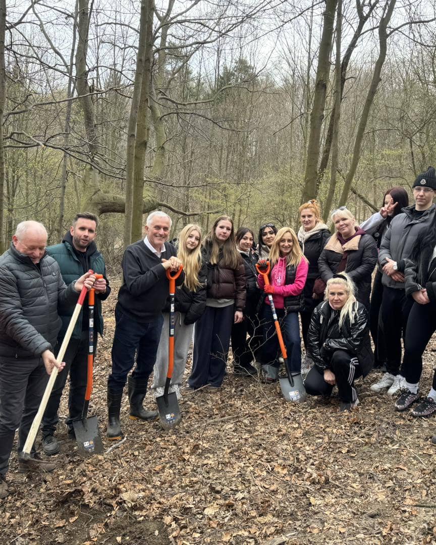 Posprzątali i posadzili