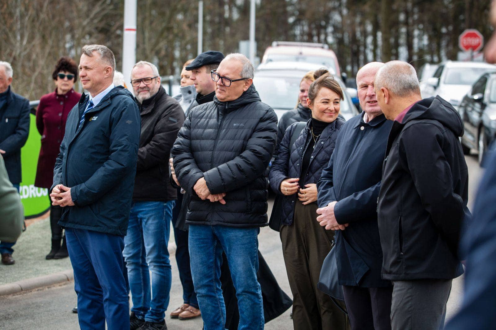 Otwarcie ulicy Leśnej