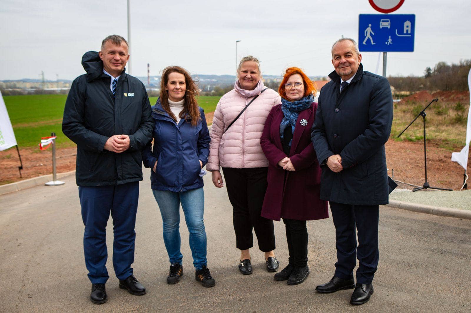 Otwarcie ulicy Leśnej