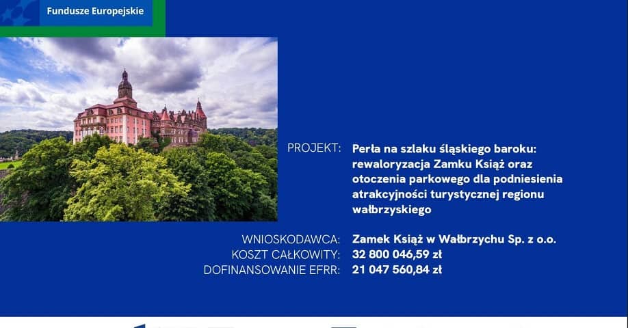 Zamek Książ z milionami