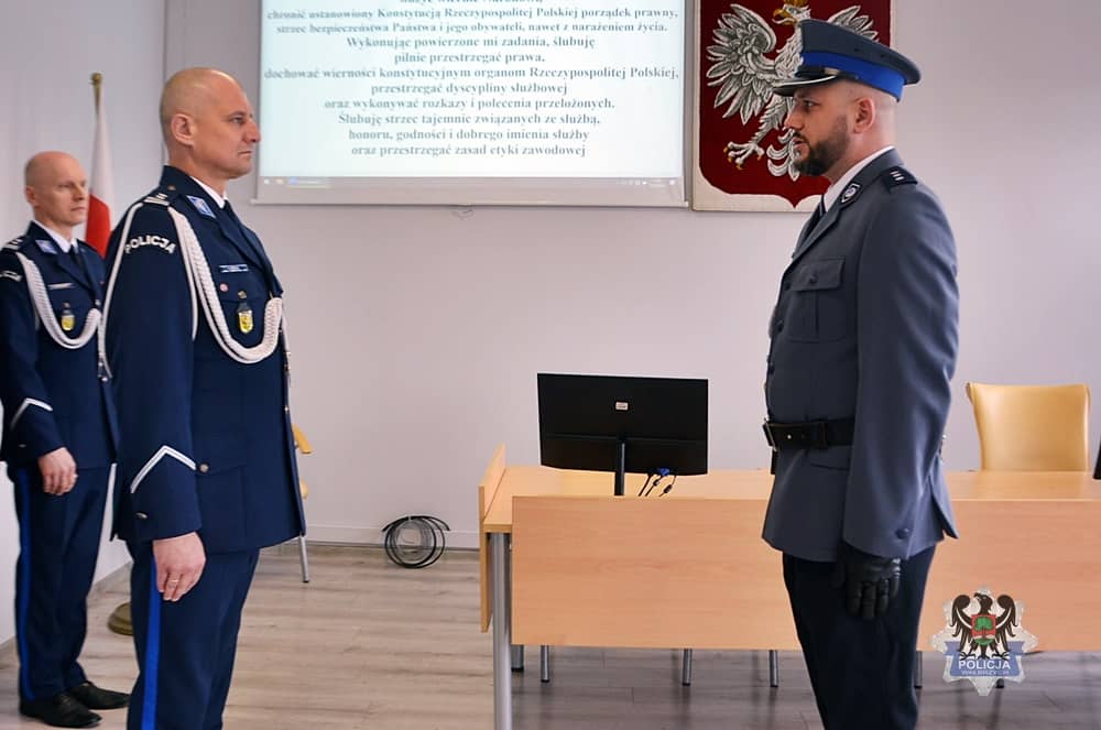Dwóch nowych w szeregach policji