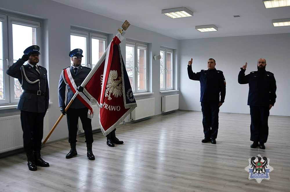 Dwóch nowych w szeregach policji