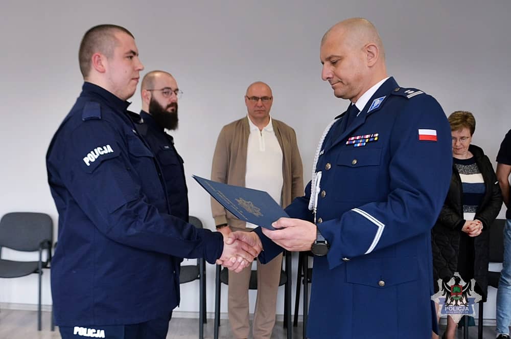 Dwóch nowych w szeregach policji