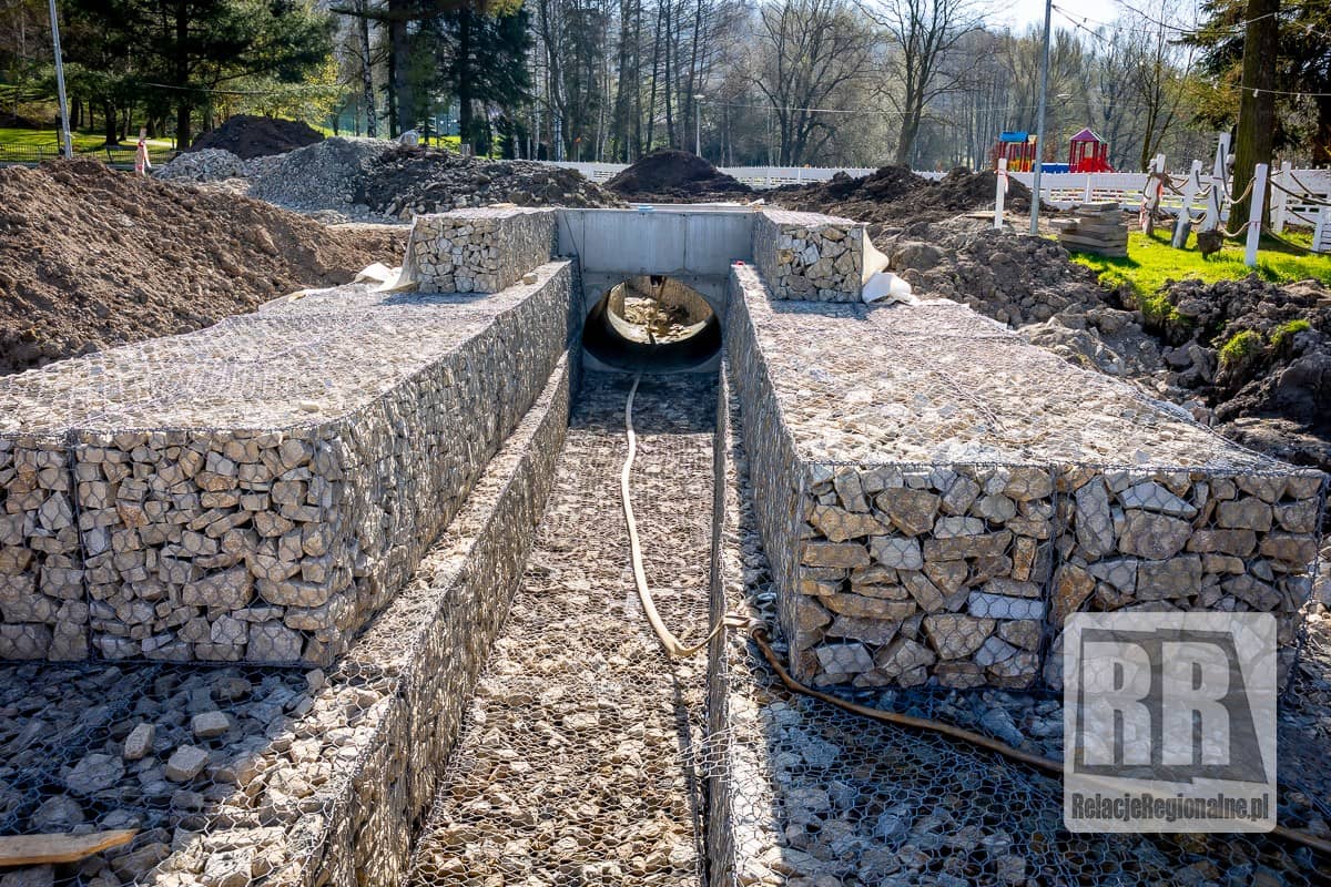Trwa modernizacja zalewu