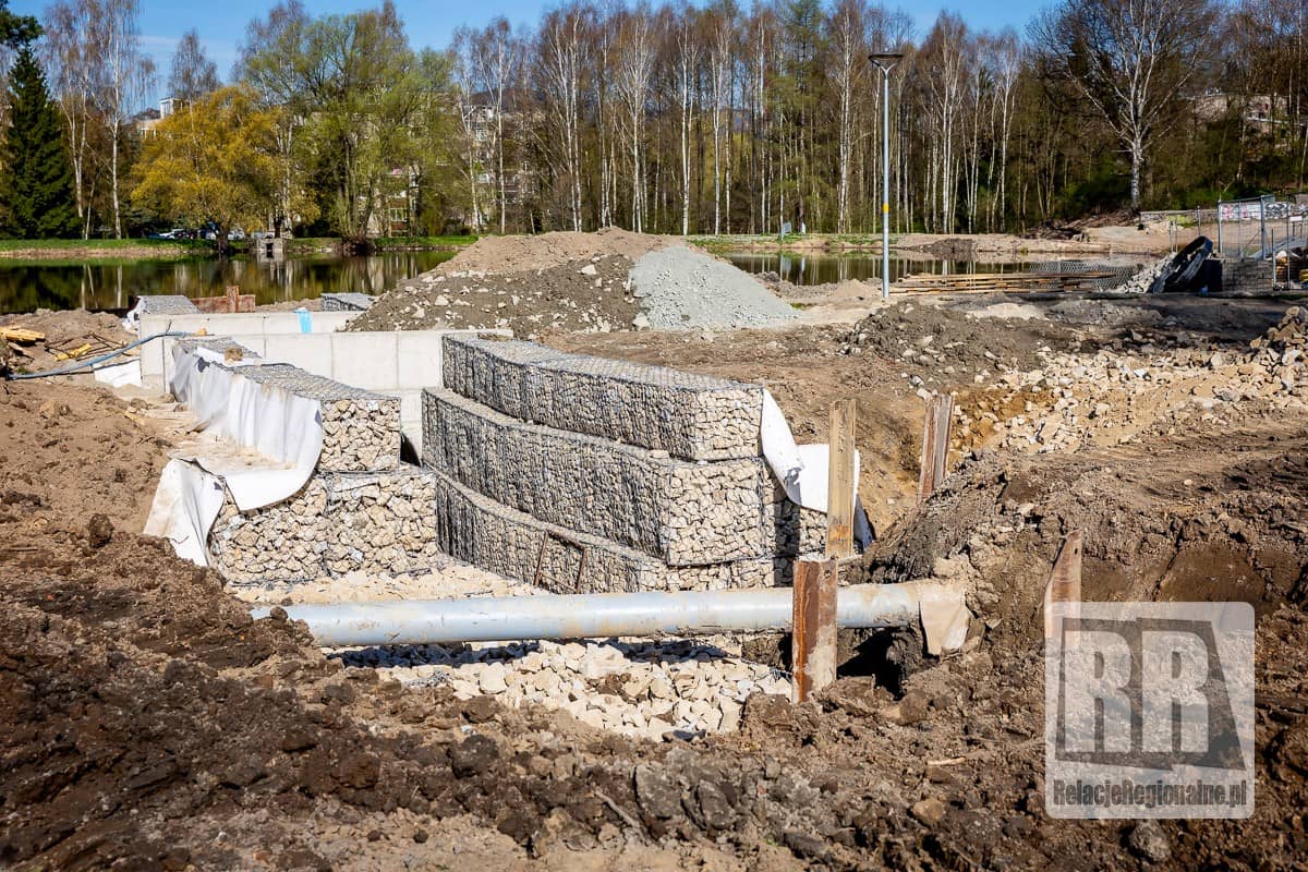 Trwa modernizacja zalewu