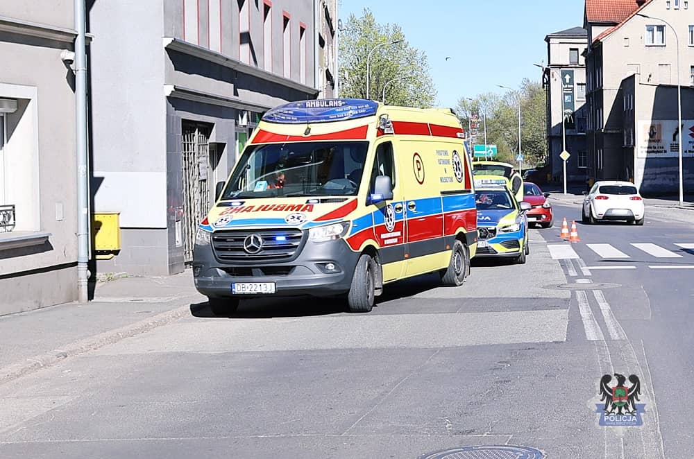 Zderzenie dwóch motocyklistów