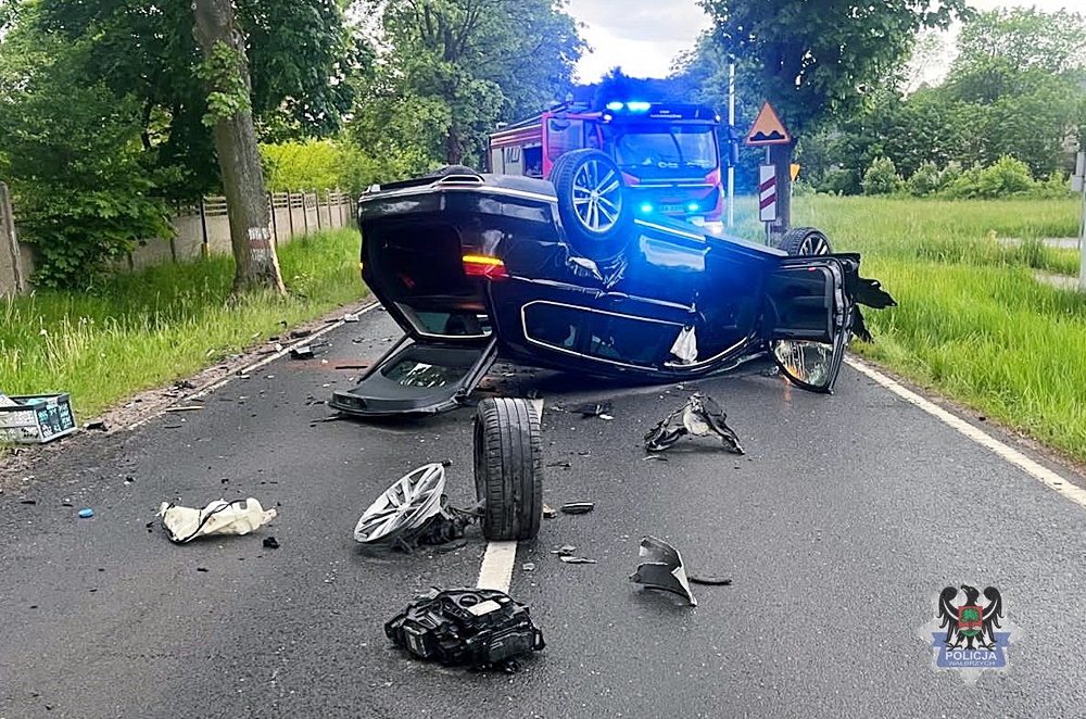 Motocyklista zginął na miejscu